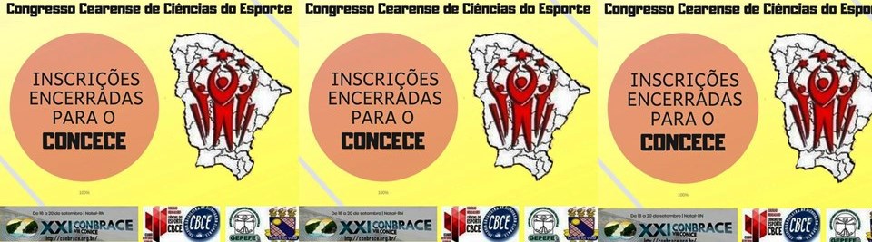 Congresso Cearense de Ciências do Esporte  - CONCECE