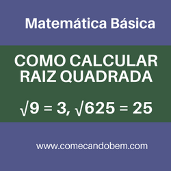 raiz quadrada