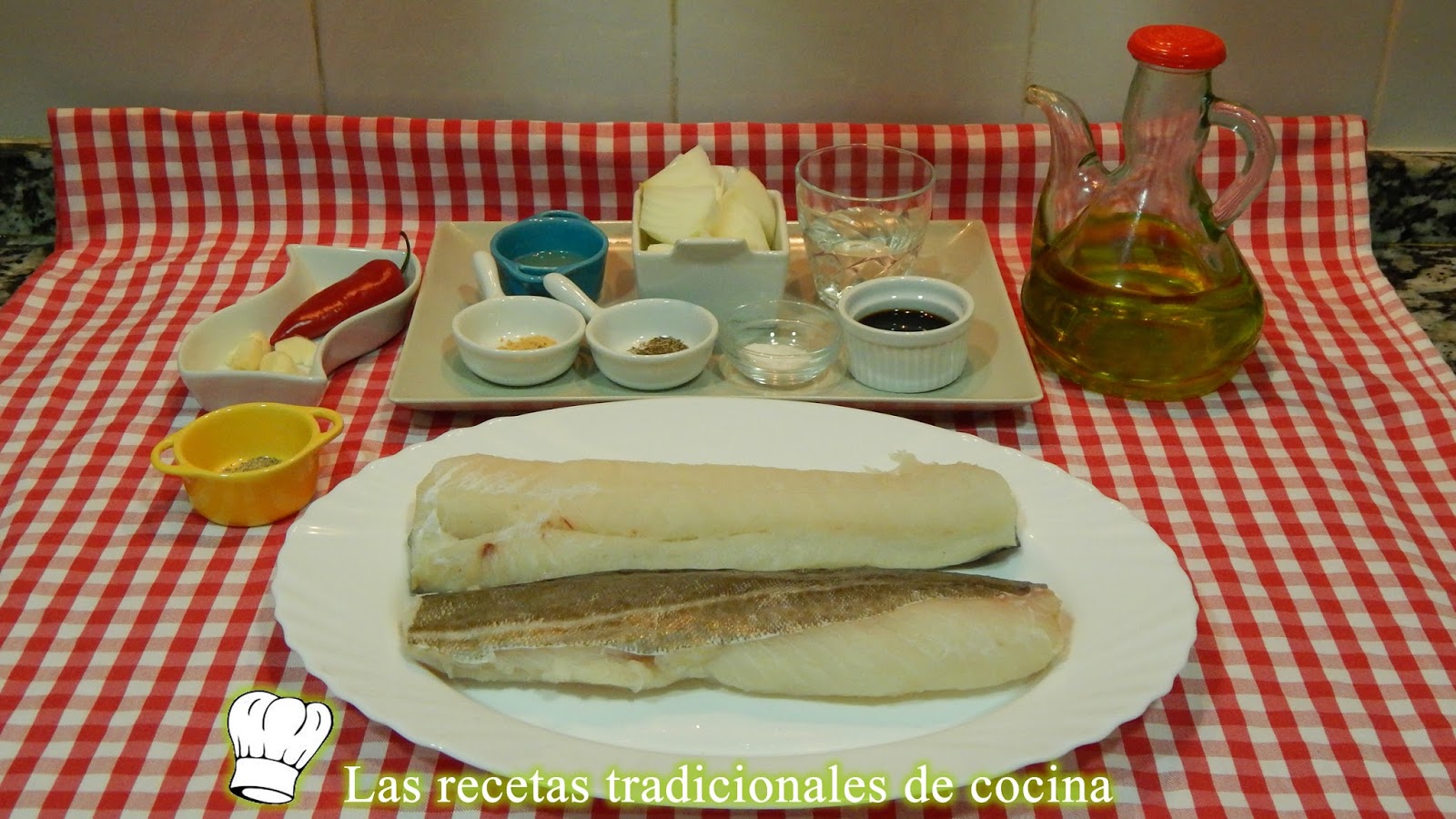 Receta de bacalao en salsa picante al horno