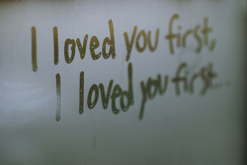 Kata penting dalam kehidupan: first love