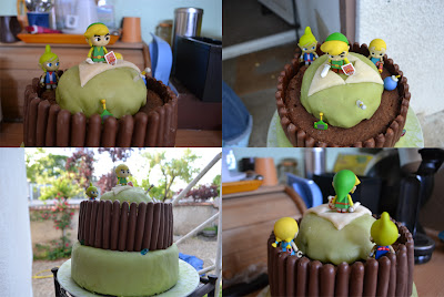 Gâteau la légende de Zelda Gâteau la légende de Zelda