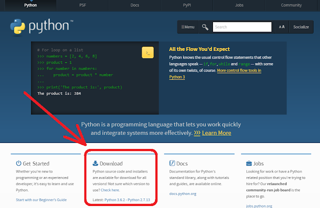 Show IP Protocols: Prepare Python 2.7 on Microsoft Windows using PowerShell