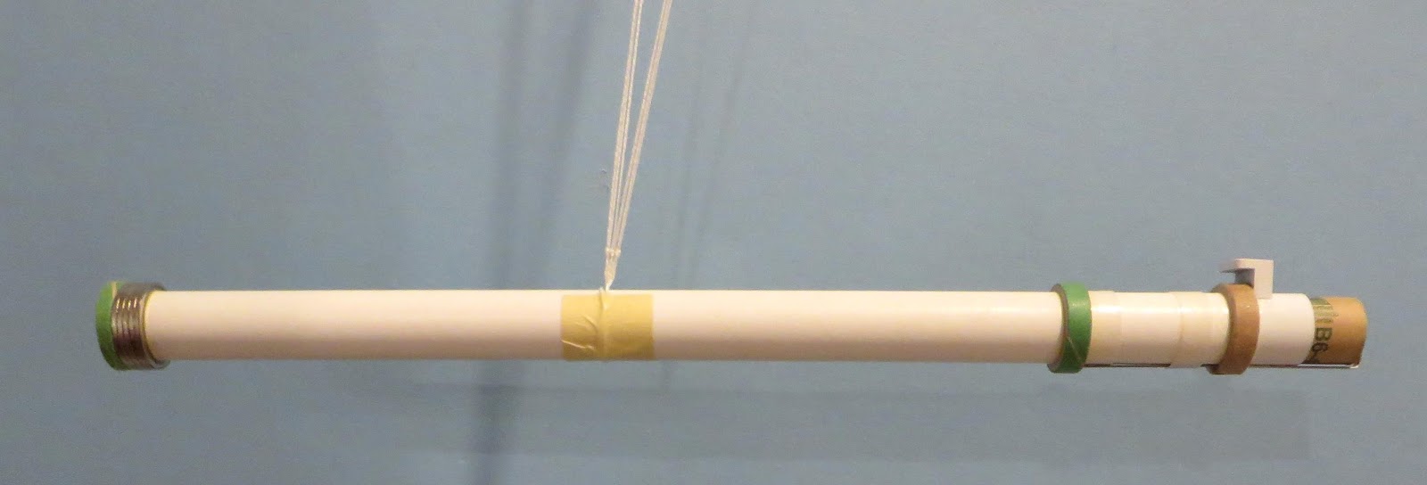 Model Rocket Building Estes Skydart II 3229 Build, Step 22, Pop Pod