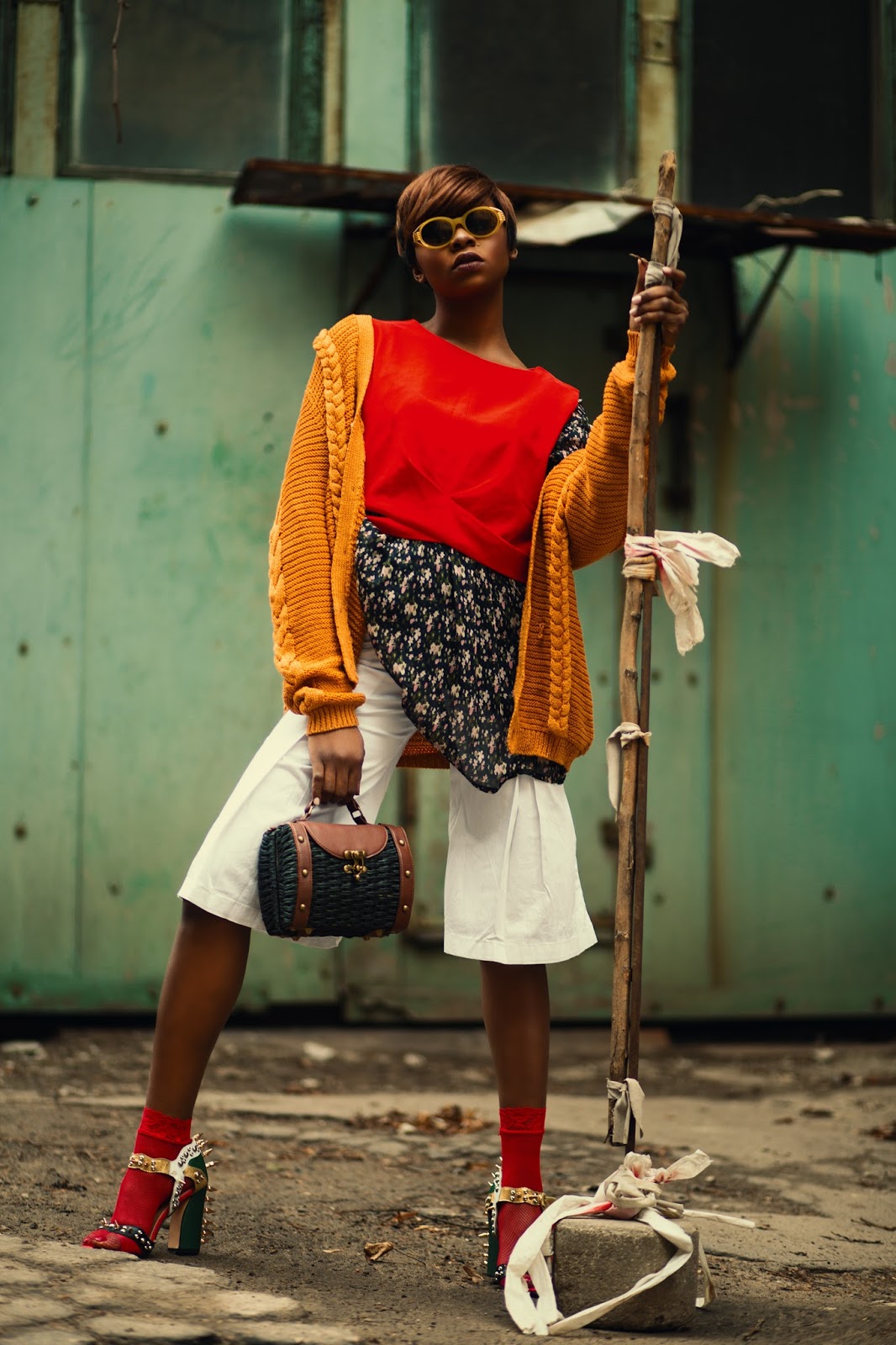 MIX AND MATCH : mixing textures and prints