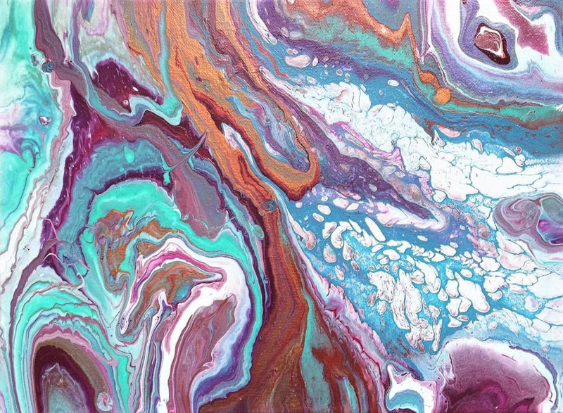 Abstract Fluid Art by Seraph-Eden Carr from Canada. Abstract Fluid Art by Seraph-Eden Carr from Canada.