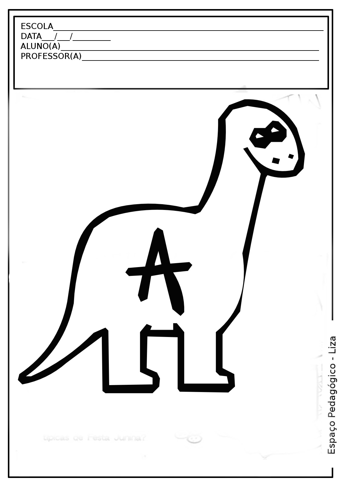 Dinossauros para colorir 185 –  – Desenhos para Colorir