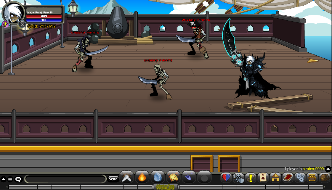 We Love AQW Best place to farm xp and class point