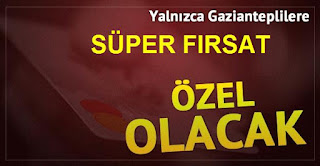 Gazianteplilere Özel Kartlar Geliyor