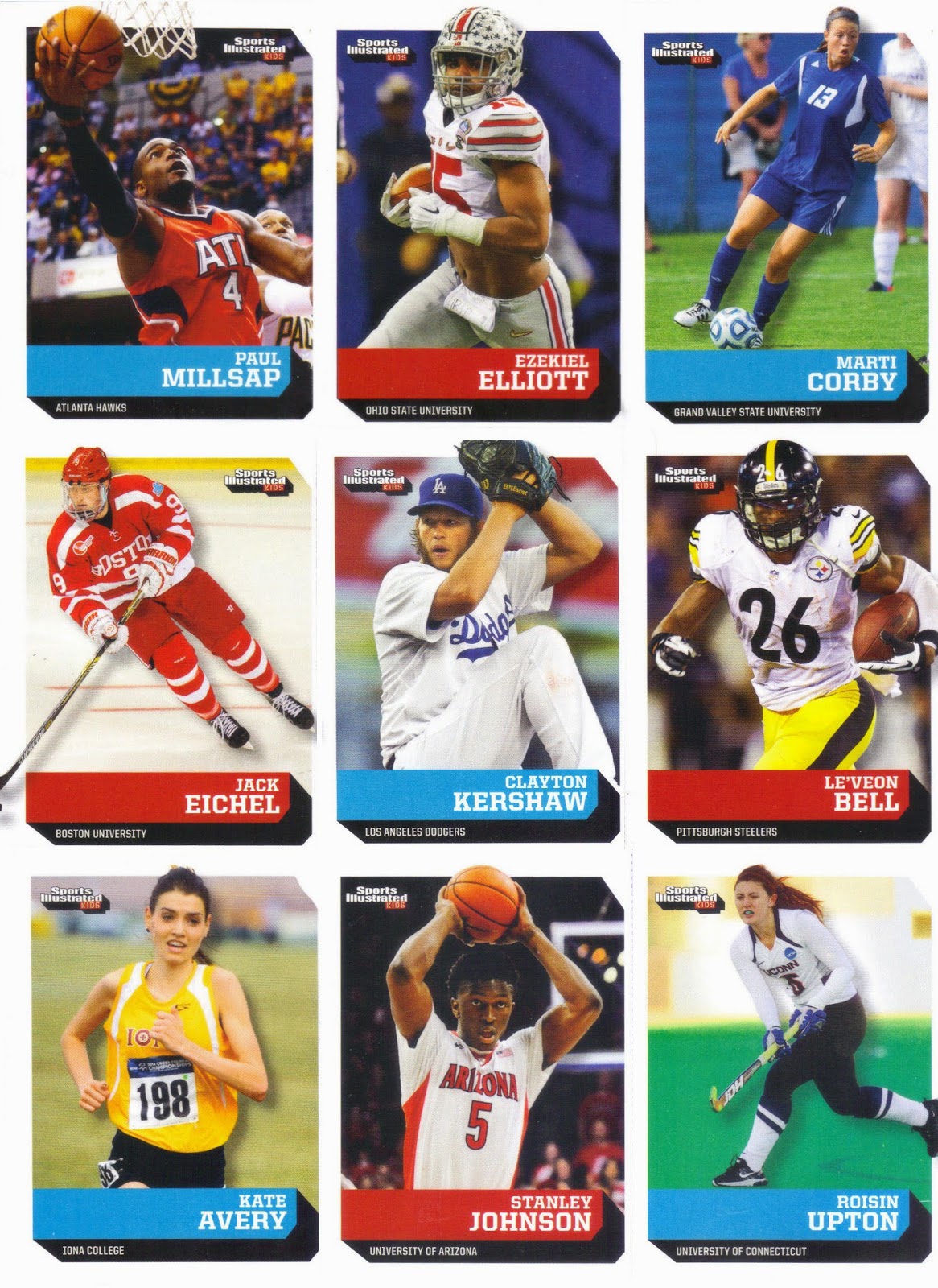 Football Cartophilic Info Exchange Sports Illustrated for Kids