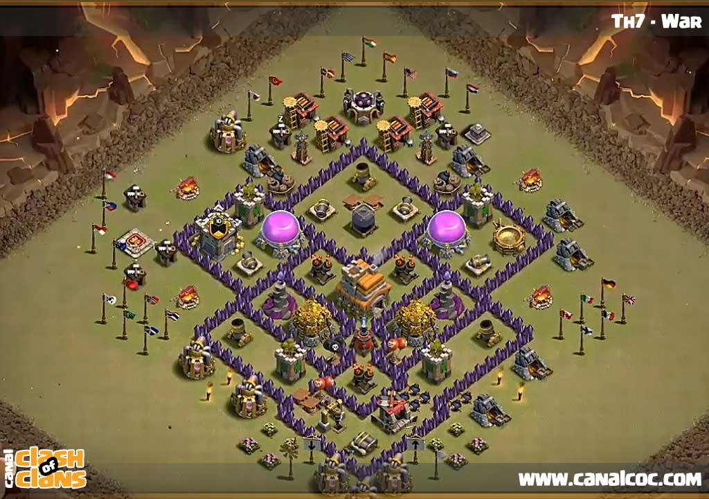 Base Th7 War 626 Canal Coc.