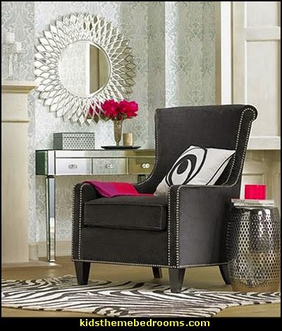 Luxe look at home-maries manor theme bedroom decorating ideas Old Hollywood Glamour Furniture & Hollywood Glam Style Decor