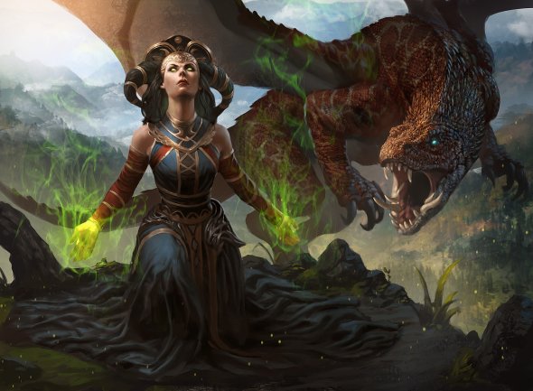 As incríveis ilustrações de fantasia para games de Lius Lasahido Lius Lasahido deviantart ilustrações fantasia arte conceitual card games