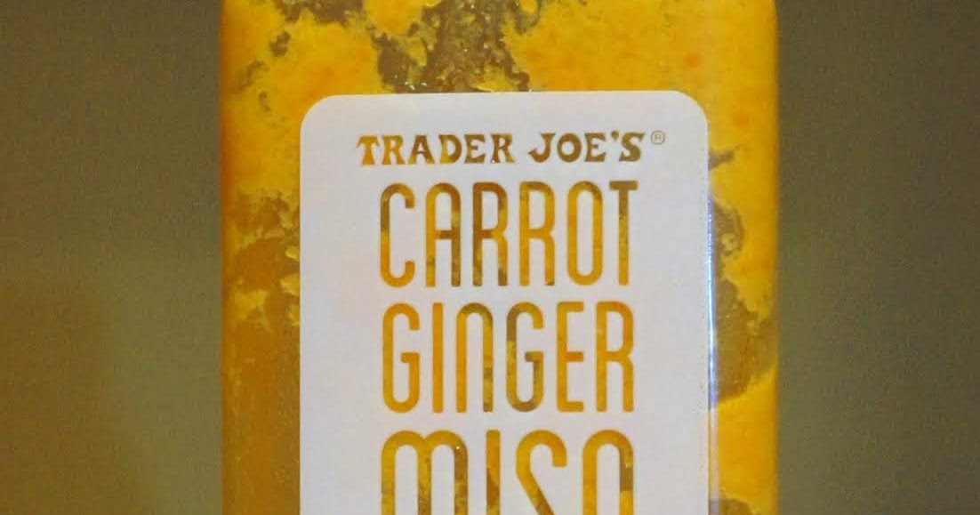 Exploring Trader Joe's Trader Joe's Carrot Ginger Miso Salad Dressing