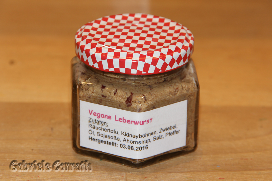 Gabriele´s Conga-Crafts Blog ...: Vegane Leberwurst + Vollkornmischbrot