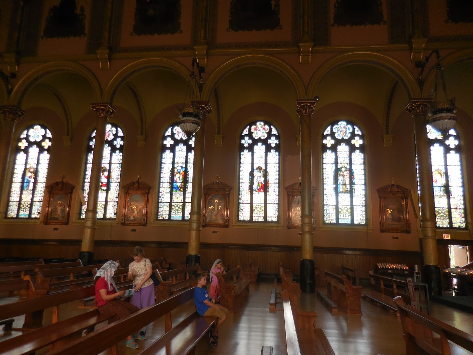 Introibo ad altare Dei Stations of the Cross St Stanislaus Kostka in