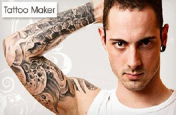 Tattoo Maker, 2 sq inch, permanent tattoo, body art deals in