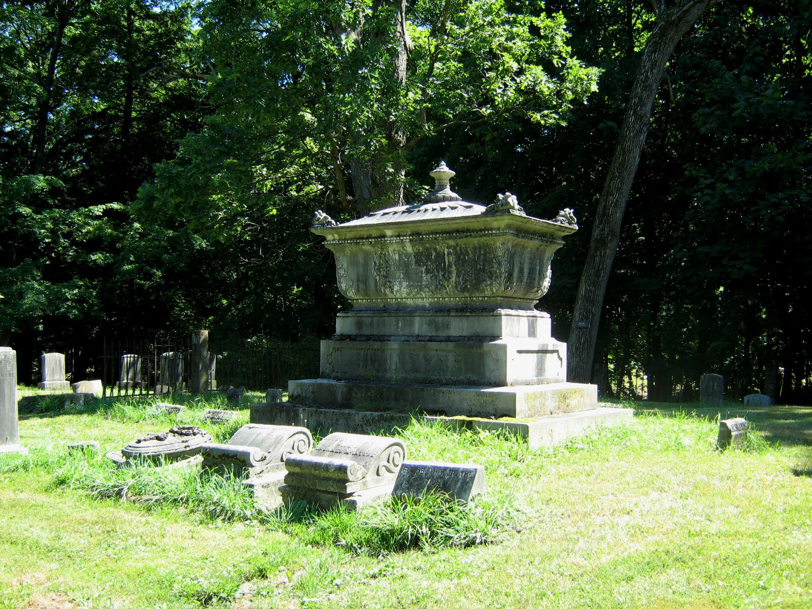 Albany Rural Cemetery Beyond The Graves Archibald McIntyre