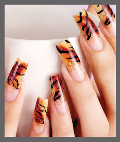 Leopard Nails Designs - fashion world