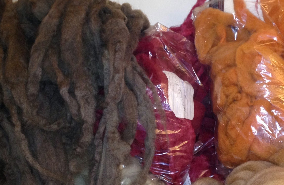 The Inconsequential Blogger Dyeing with sumac berries