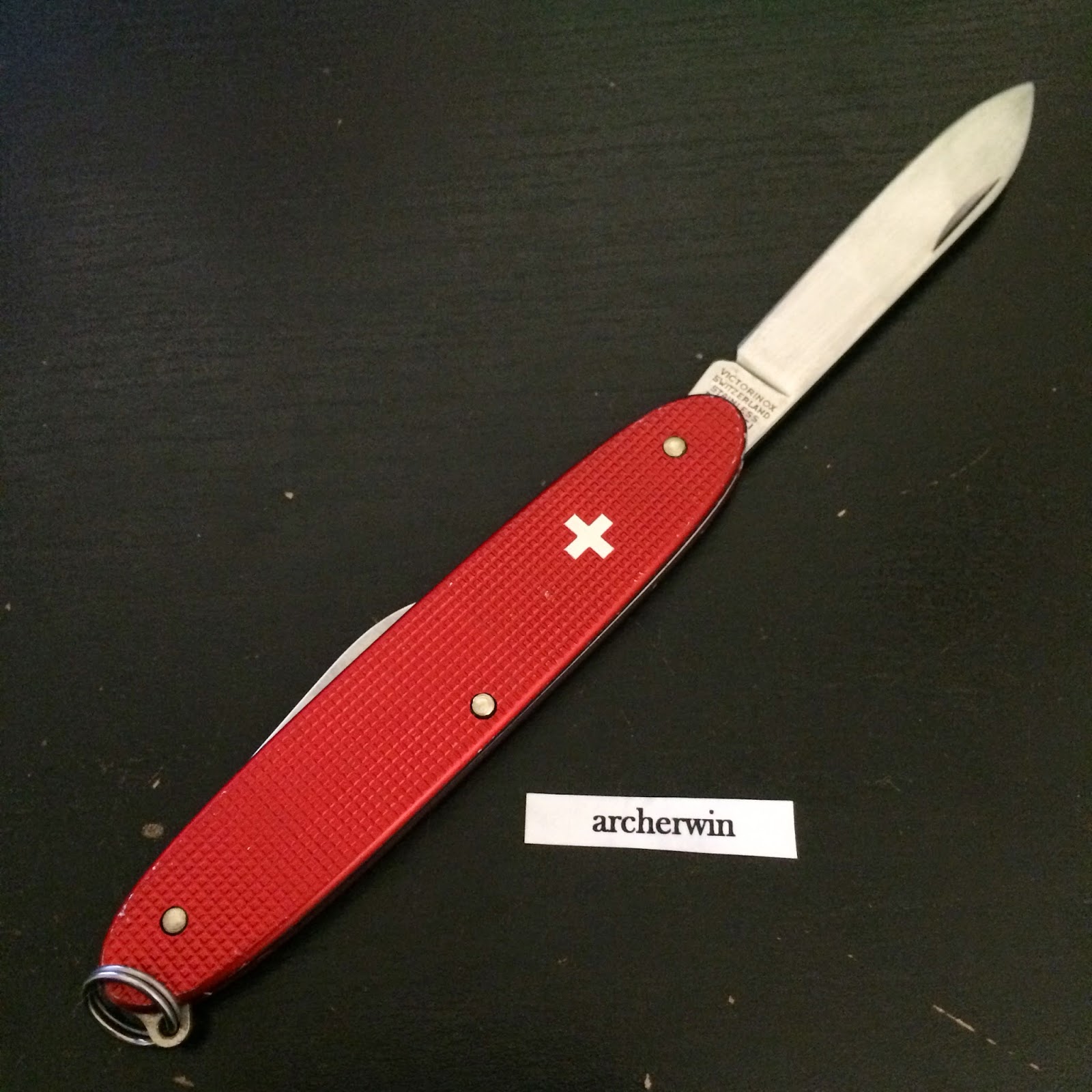 archerwin's Swiss Army Knives COLLECTION Victorinox Popular 84mm (1980s)