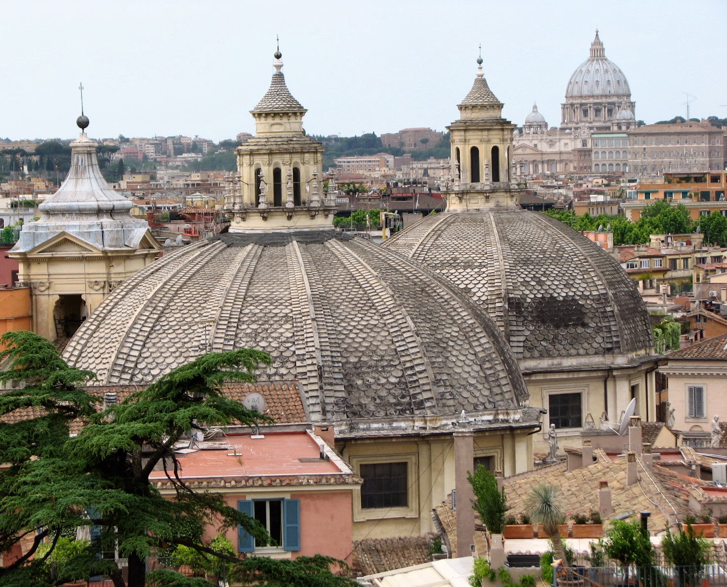 Father Julian's Blog Domes in Rome