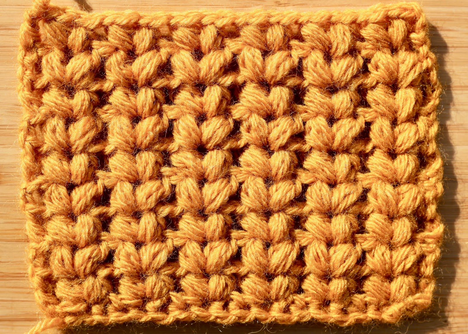 Grow, Knead, Pickle, & Sew VPuff Stitch Crochet Tutorial