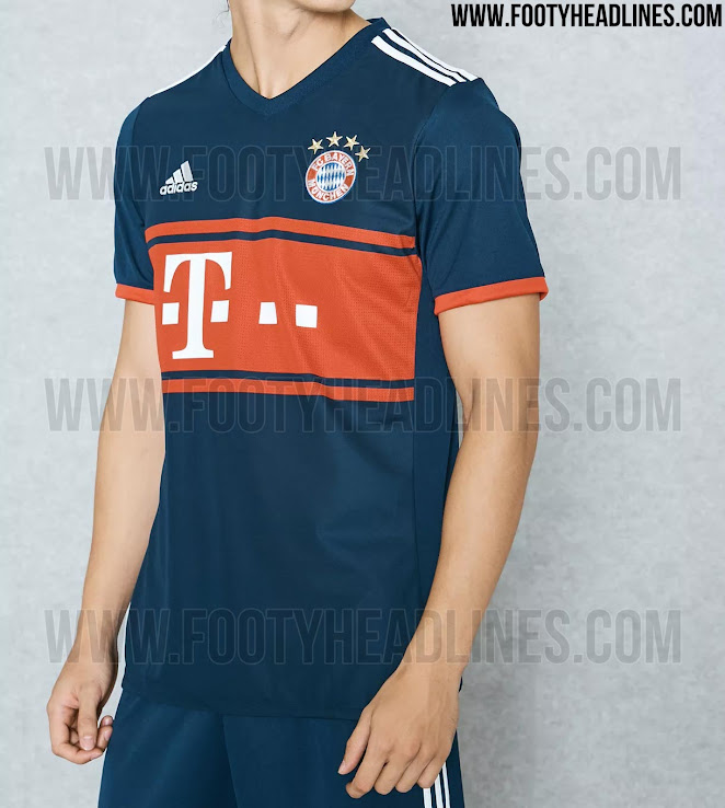 segundo uniforme bayern