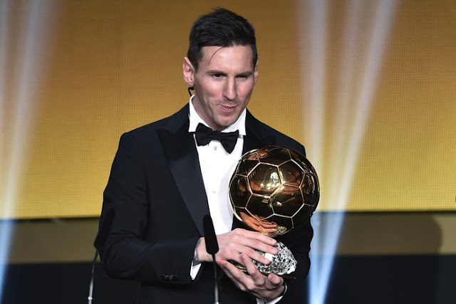 Lionel Messi é novamente o melhor jogador do mundo - pela quinta vez.