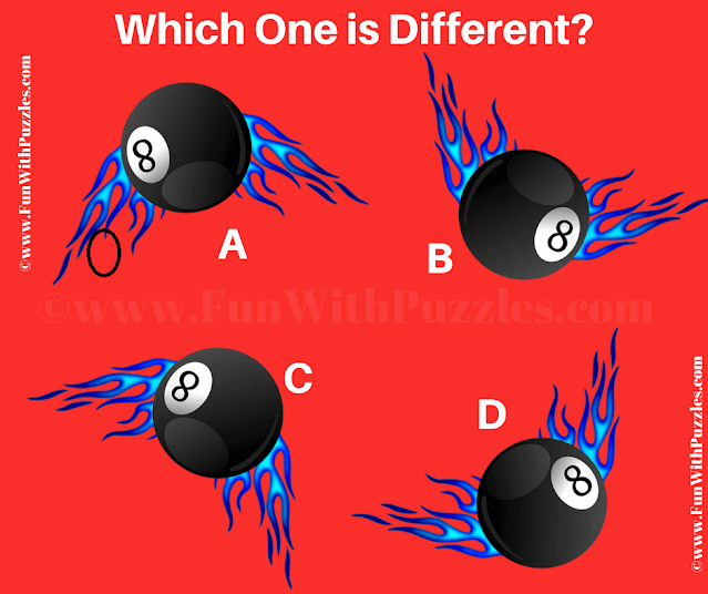 Spot the Difference: Tricky Odd One Out Picture Puzzle Answer