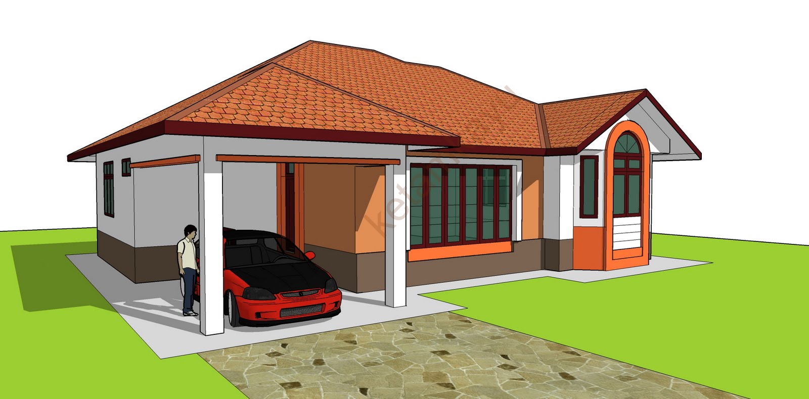 Pelan Rumah Terkini Rekabentuk Kediaman Design ...