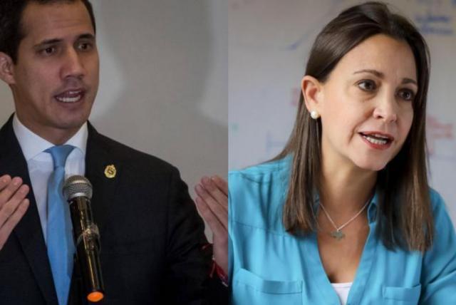 María Corina Machado rechaza sumarse al pacto de unidad de Guaidó María Corina Machado rechaza sumarse al pacto de unidad de Guaidó
