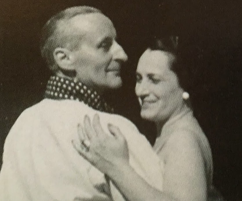 Avec son épouse Andrée 1928