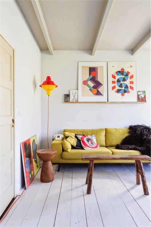 Interiores decorados con toques color amarillo chicanddeco