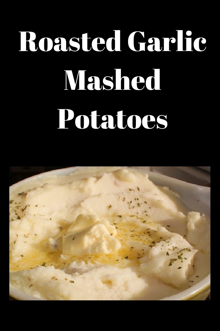 this is how to make creamy mashed potatoes with roasted garlic
