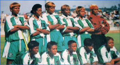 The Super Falcons team in 1991