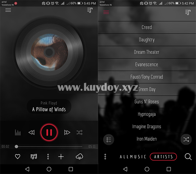 20 Aplikasi Pemutar Musik Terbaik Untuk Android