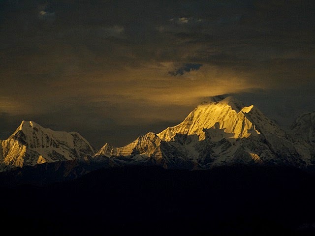 Places to Visit in Kausani in Uttarakhand View of Sunset in Kausani, Uttarakhand
