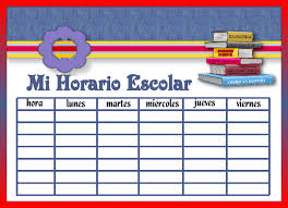 soy docente maestro y profesor formatos de horario de clases para formatos de horarios para imprimir
