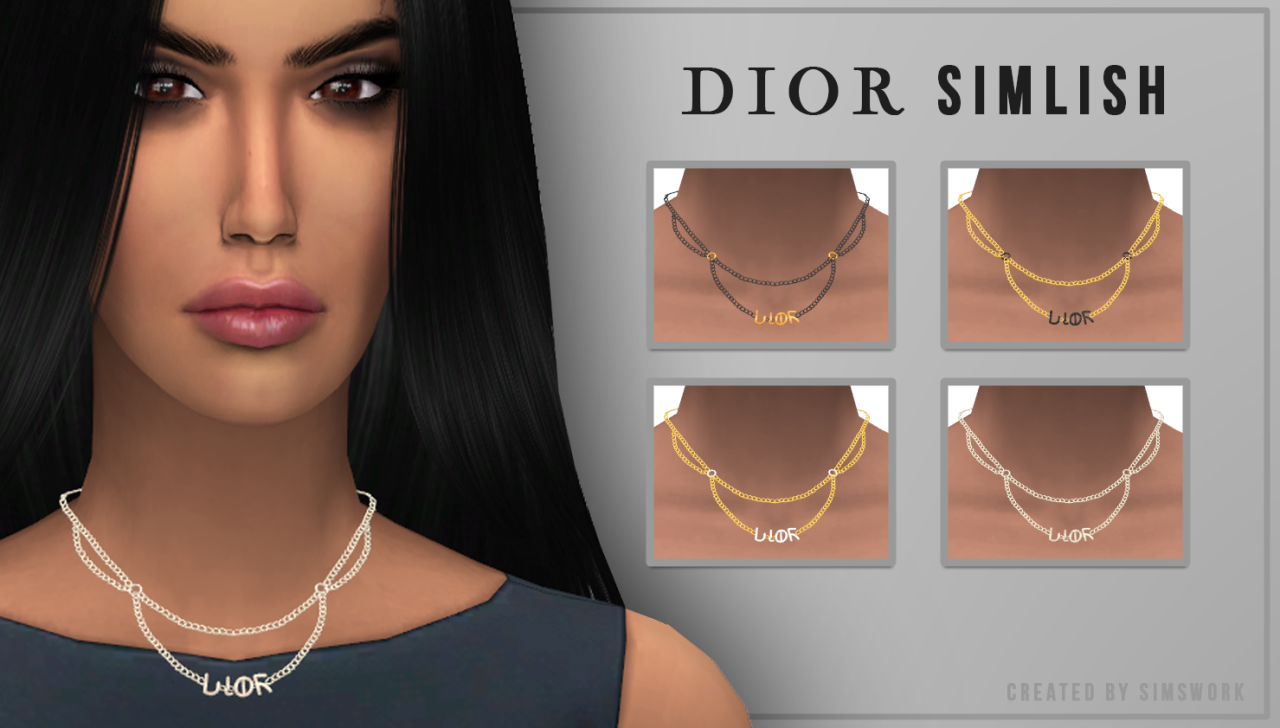 Sims 4 Vintage Dior