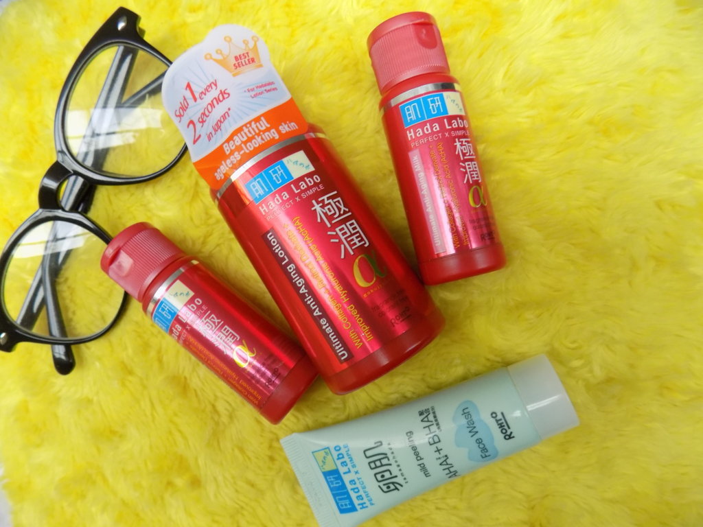 REVIEW Hada labo alpha series . . . . . . . . . . S C R I B B L E