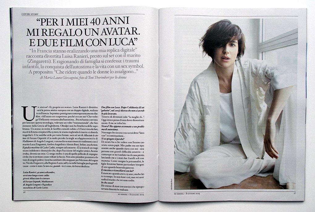 Luisa Ranieri La Main De Dieu Toni Thorimbert: The blog behind the images.: Recently published: The