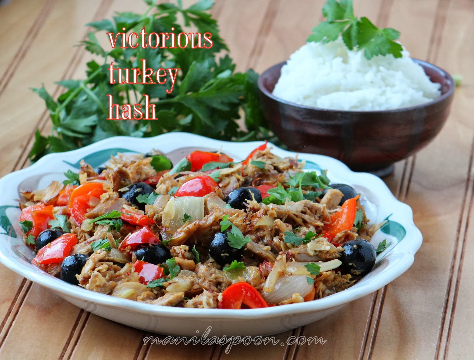 Left-over Turkey Hash