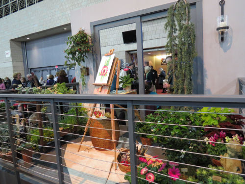 Philadelphia Flower Show 2019 balcony