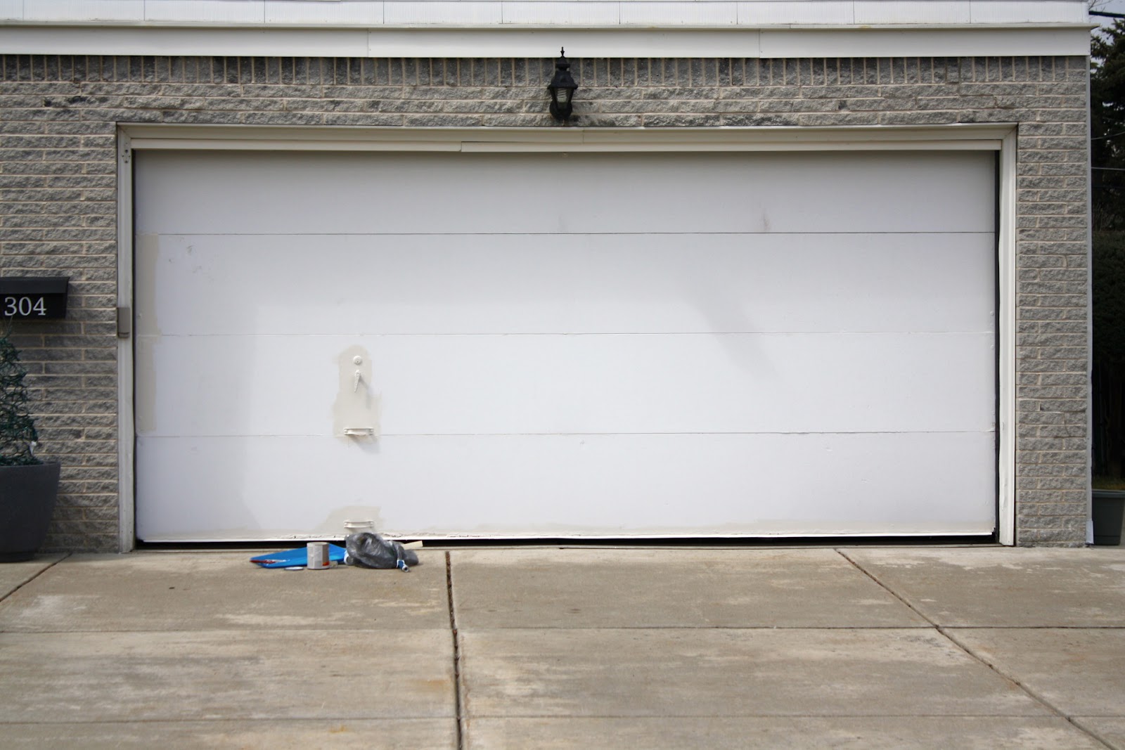 Garage Door Facelift for less than 20