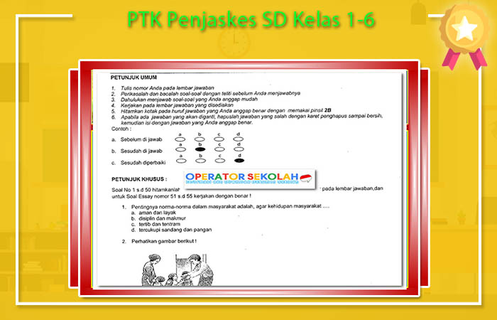 PTK Penjaskes SD Kelas 1-6 PTK Penjaskes SD Kelas 1-6