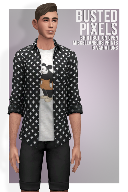 My Sims 4 Blog: Shirts for Males by BustedPixels