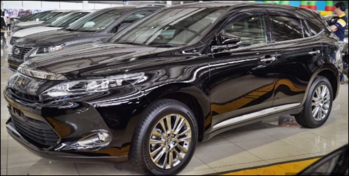 2018 Toyota Harrier Price Review mid-size SUV
