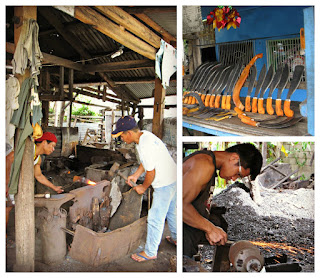 Bolo making, Camiguin Island, Philippines