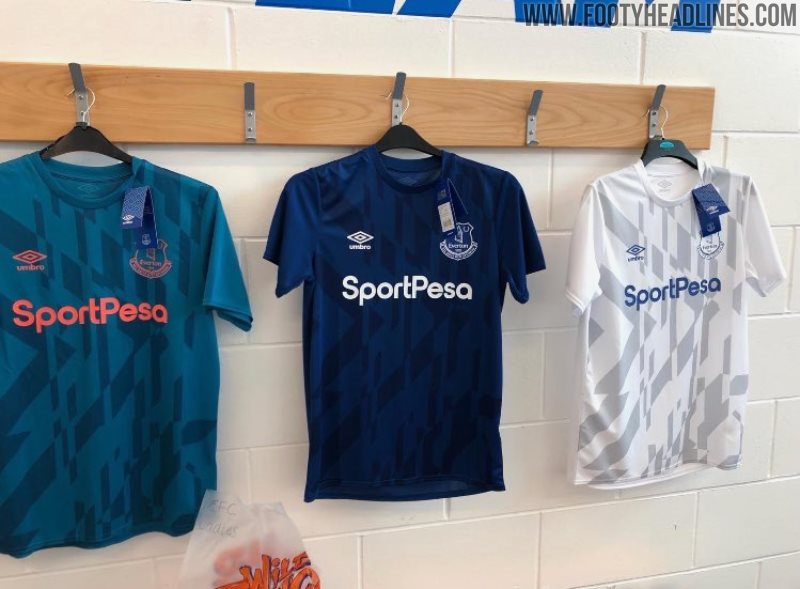 LEAKED: Everton Away & Third Kit Colors - Pre-Match Shirts - Footy Headlines