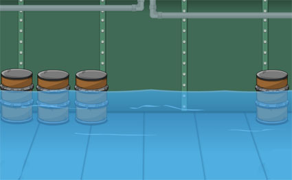 Escape Room with Water